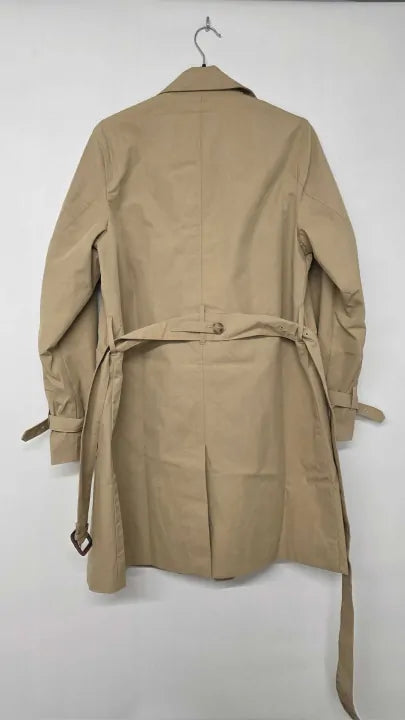 Gant - Stone Short Cotton Trench Coat - Beige Size: Xs