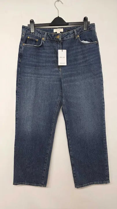 Reiss - Blue Selin Straight Leg Jeans - Blue Size: 32