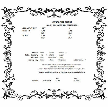 Dark in Love Belladonna Tiered Lace High-Low Goth Skirt in Black