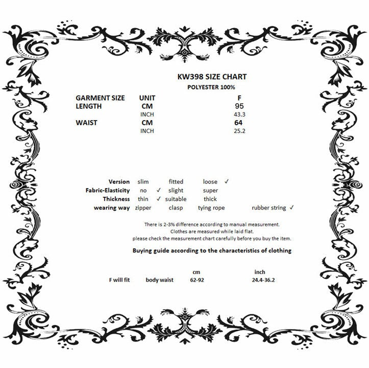 Dark in Love Gothic Hoop Cage Skirt with Lace Trim in Black