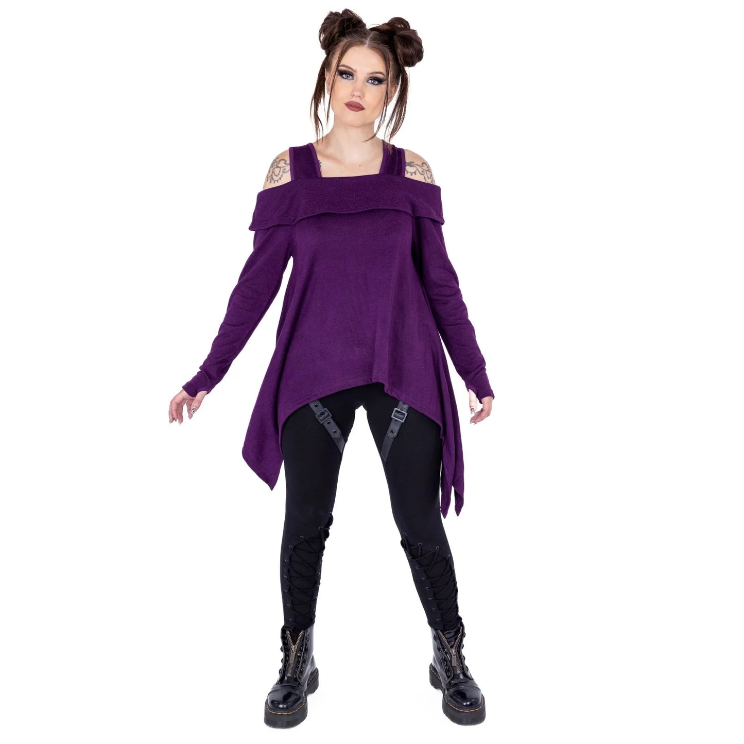 Innocent Lifestyle Karasi Purple Top