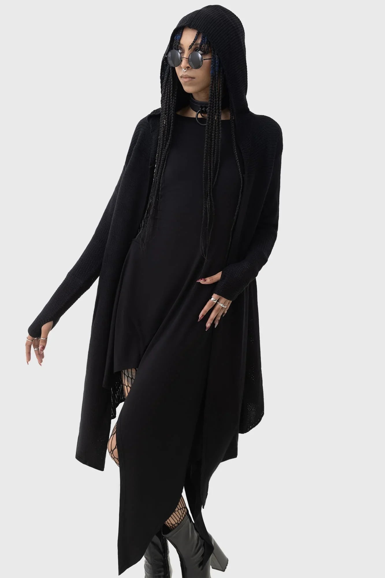 Killstar Last Quarter Hooded Cardigan