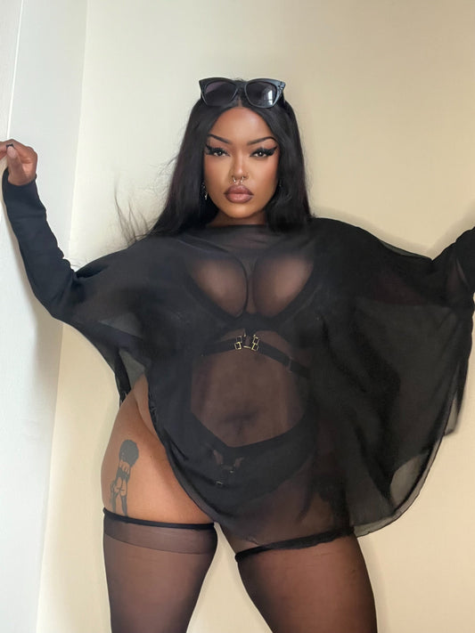 Necessary Evil Circe Mesh Top