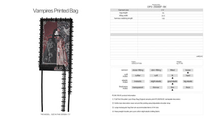 Punk Rave Liora Printed Bag
