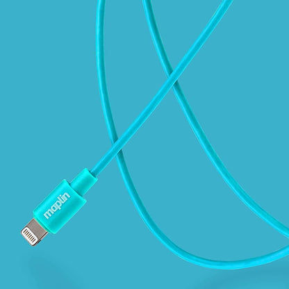 Maplin Premium Lightning to USB-A Cable - 0.75m