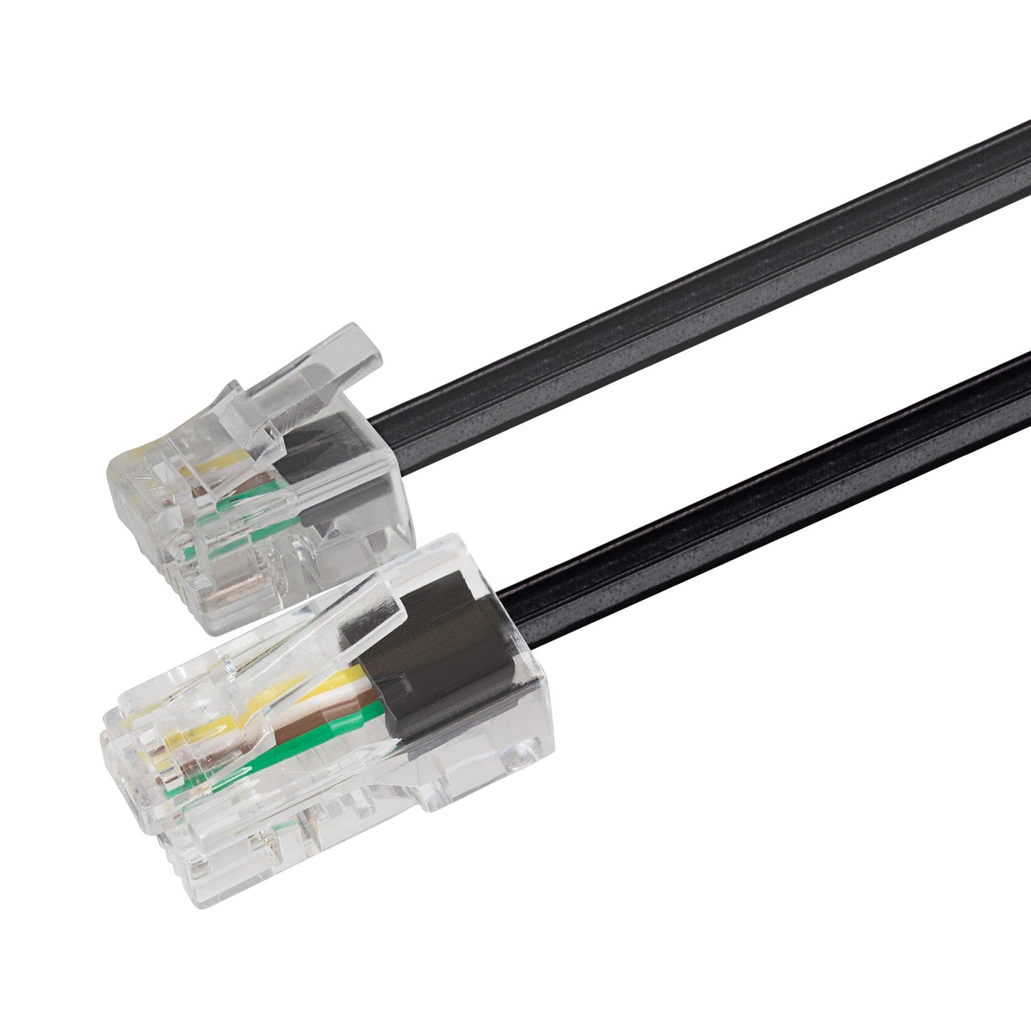 Maplin RJ11 to RJ45 ADSL Telephone Cable - Black, 3m