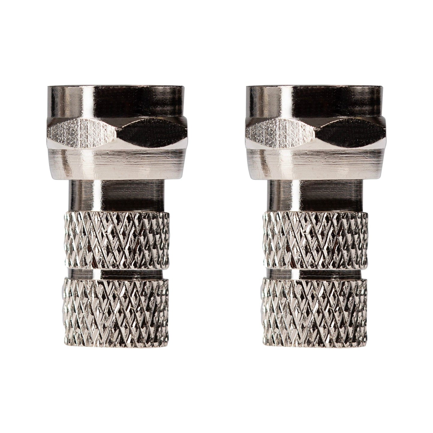 Maplin F Type Connector RG58U Satellite Aerial Coaxial Cable - Pack of 2