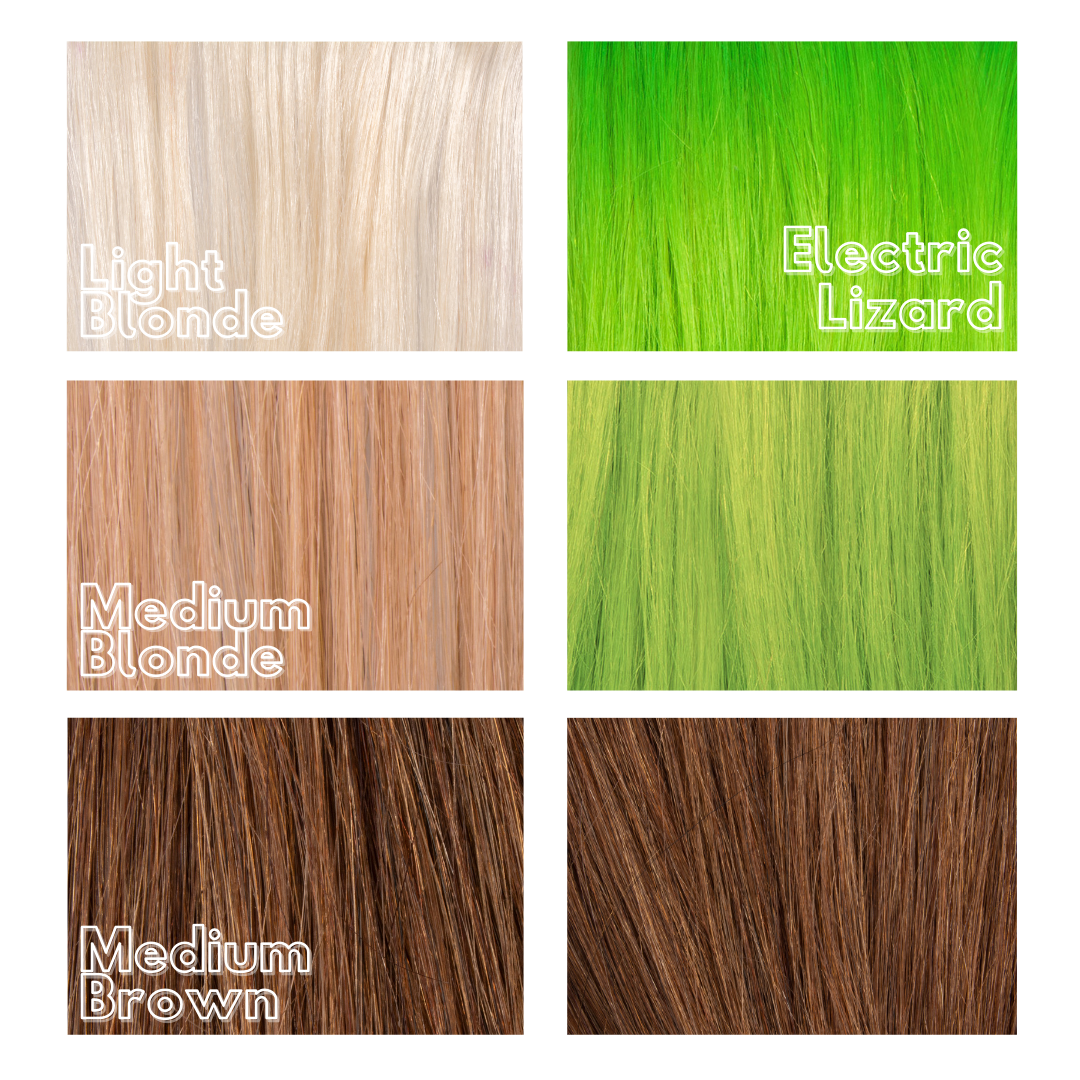 Manic Panic Electric Lizard Semi-Permanent Hair Dye - Neon Green UV Reactive Vegan