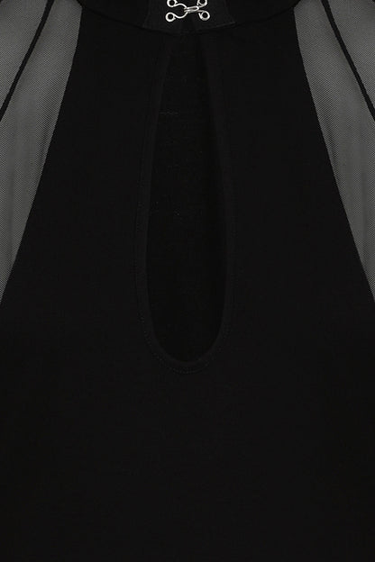 Necessary Evil Vespertilio Long Sleeve Bat Wings Effect Batwing Top