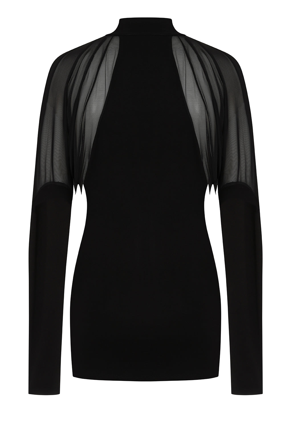 Necessary Evil Vespertilio Long Sleeve Bat Wings Effect Batwing Top