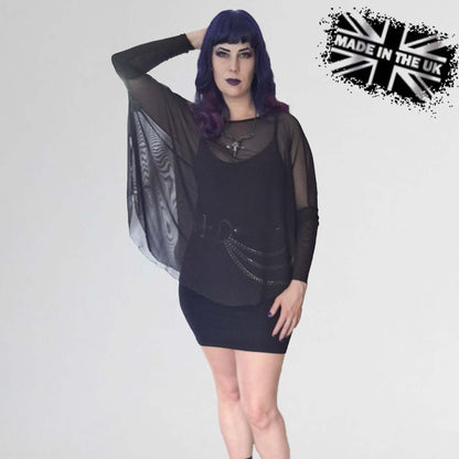Necessary Evil Circe Mesh Top