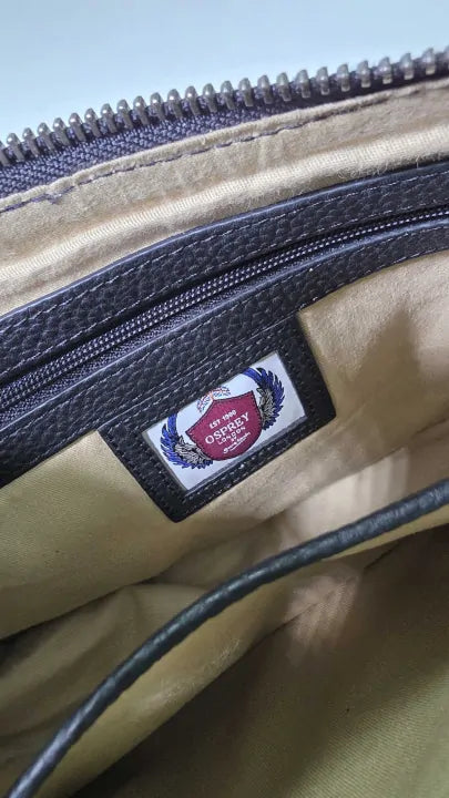 Osprey London Aspen Small Leather Shoulder Bag Size: Small