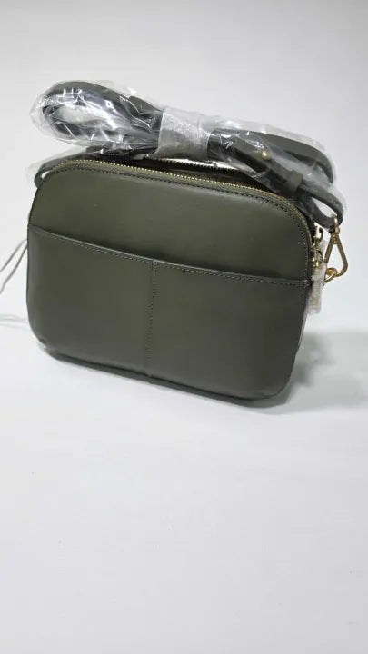 Radley Dark Olive Dukes Place Medium Zip Top Crossbody Bag Size: Medium