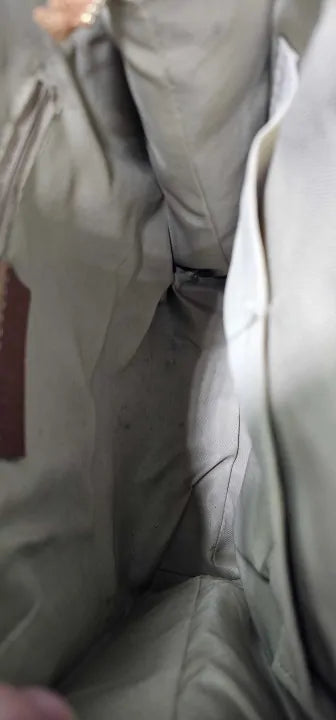 Born In Pelle Brown Women's Italian Leather Top Handle Outdoor Backpack Size: