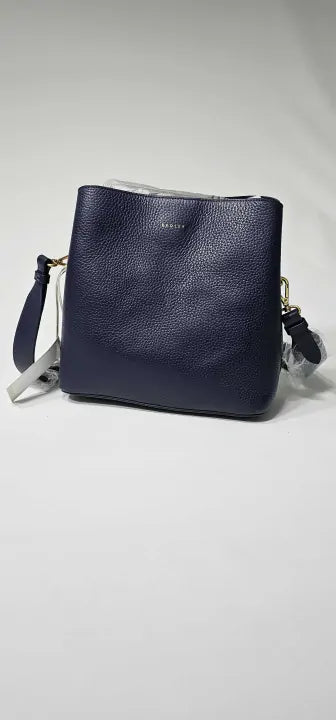 Navy Dukes Place Medium Compartment Crossbody Bag Size: