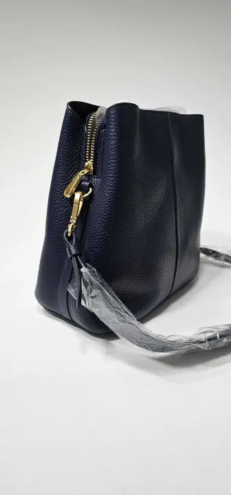 Navy Dukes Place Medium Compartment Crossbody Bag Size: