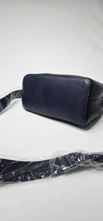 Navy Dukes Place Medium Compartment Crossbody Bag Size: