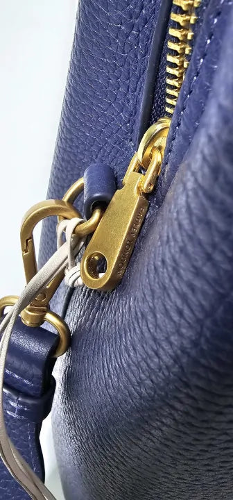 Navy Dukes Place Medium Compartment Crossbody Bag Size: