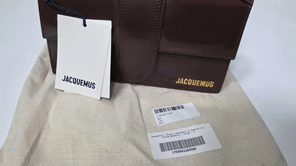 Jacquemus - Midnight Brown Jacquemus Le Grand Bambino Bag Size: Medium