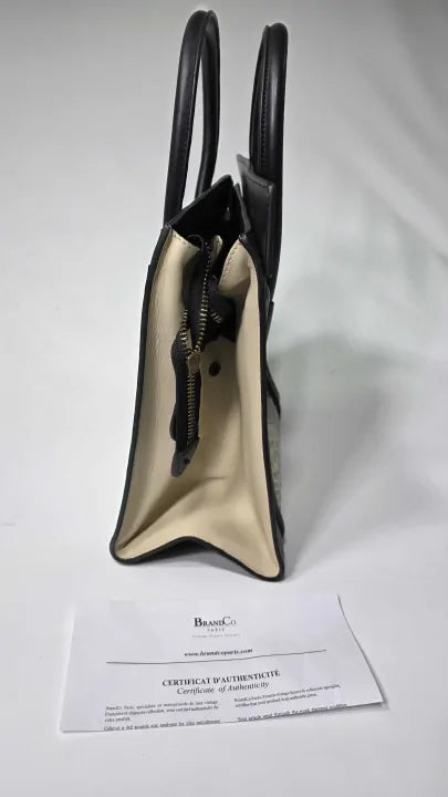 Pre-loved Celine - Black Mini Luggage Handbag  Size: Large