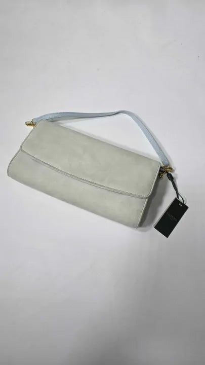 Hobbs London - Blue Sarah Leather Clutch Size: Medium