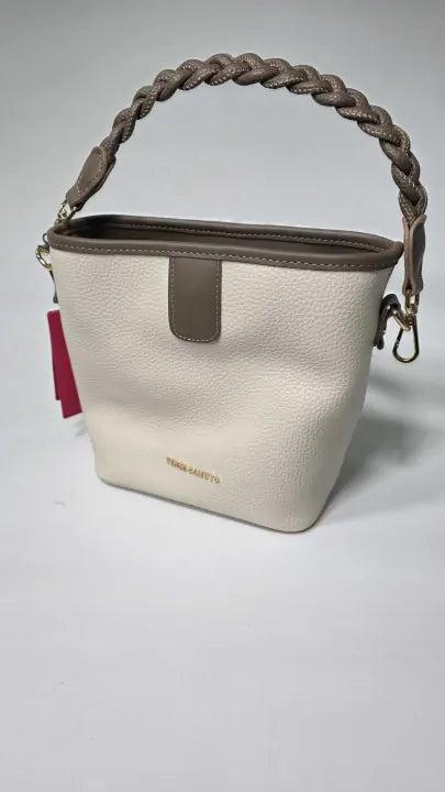 Vince Camuto - Beige & Mink Venice Handbag - Beige Size: Medium