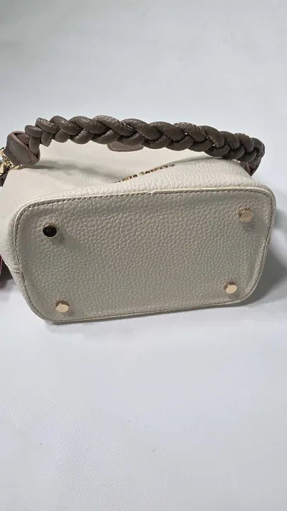 Vince Camuto - Beige & Mink Venice Handbag - Beige Size: Medium