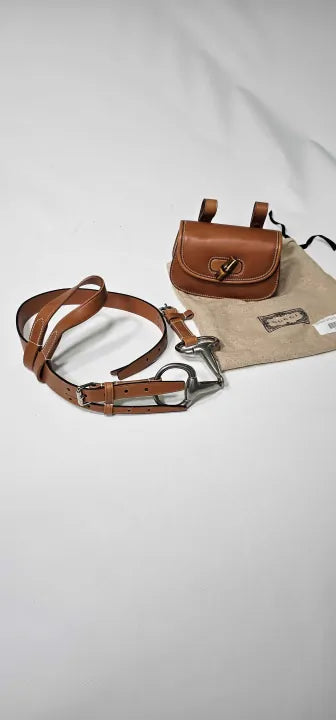 Gucci - Gucci Brown Bamboo 1947 Small Belt Bag - Brown Size: Small