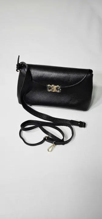 Anna Luchini Handbag Ss25 Al 1968 Nero Size: Medium