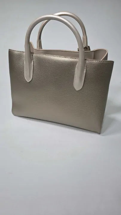 Vince Camuto Gold Rome Handbag Size: Medium