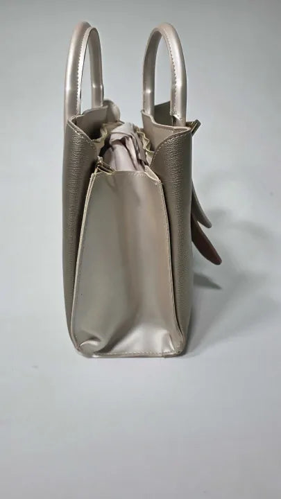 Vince Camuto Gold Rome Handbag Size: Medium