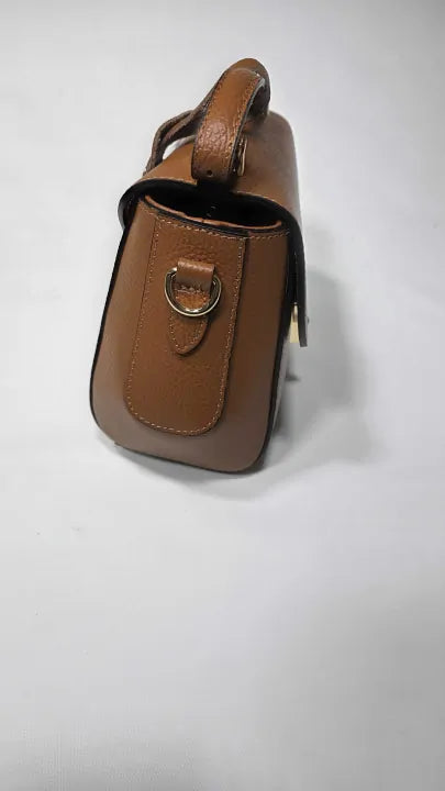 Luisa Vannini - Brown Leather Handbag - Brown Size: Medium