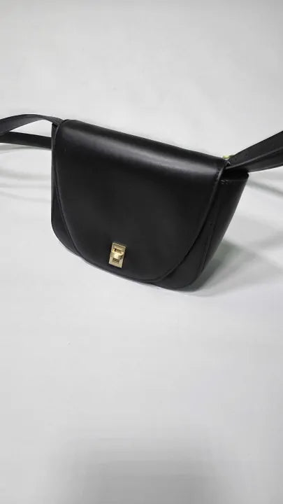 Whistles Black Carlota Turnlock Satchel Size: Small