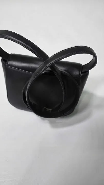 Whistles Black Carlota Turnlock Satchel Size: Small
