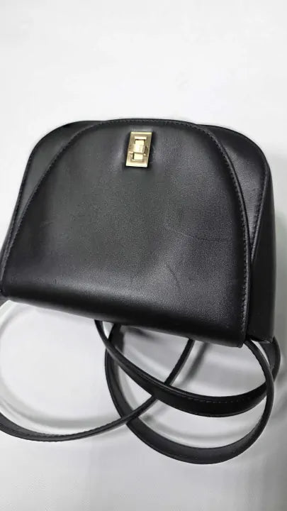 Whistles Black Carlota Turnlock Satchel Size: Small