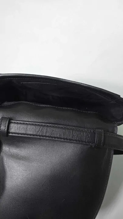 Whistles Black Carlota Turnlock Satchel Size: Small