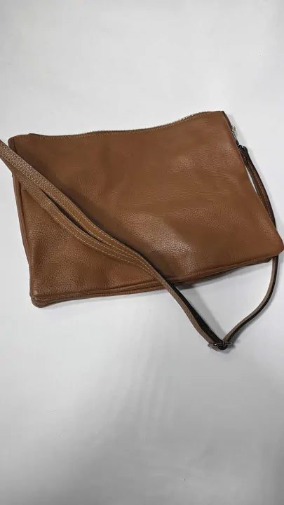 Genuine Leather Women's Cross Body Bag Size: Medium