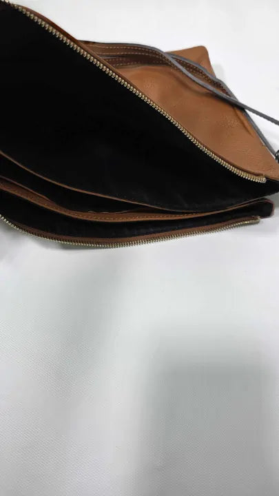 Genuine Leather Women's Cross Body Bag Size: Medium