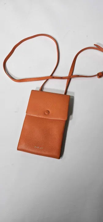 Radley - Sienna Orange Mallow Street Medium Phone Crossbody Bag Size: Small