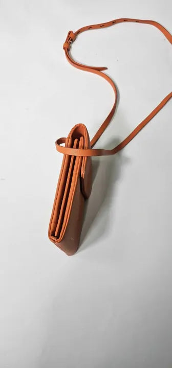 Radley - Sienna Orange Mallow Street Medium Phone Crossbody Bag Size: Small