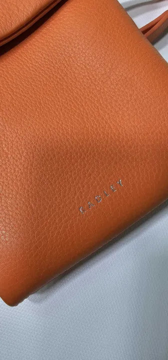 Radley - Sienna Orange Mallow Street Medium Phone Crossbody Bag Size: Small