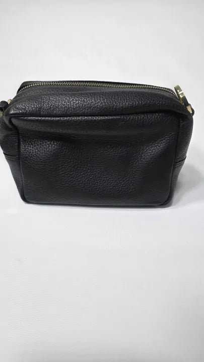 Whistles - Black Bibi Leopard Crossbody Bag - Black Size: Small