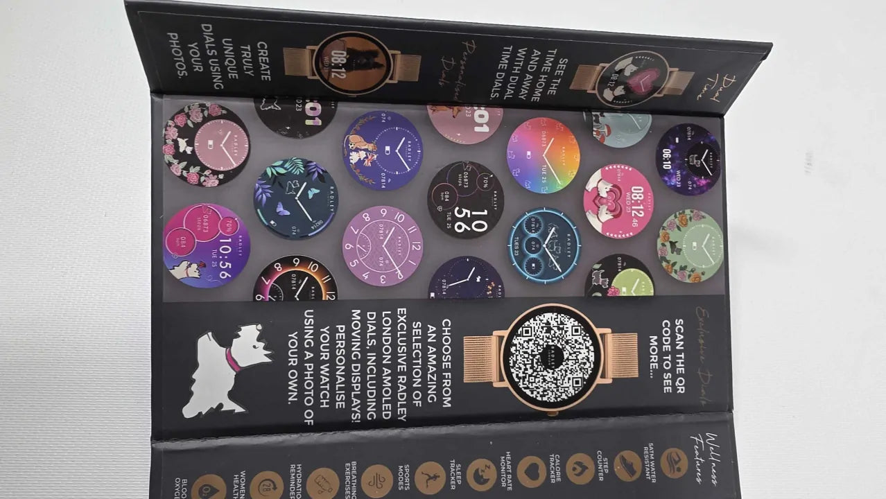 Radley - Radley Series 28 Amoled Rose Gold Mesh Watch - Pink Size: -