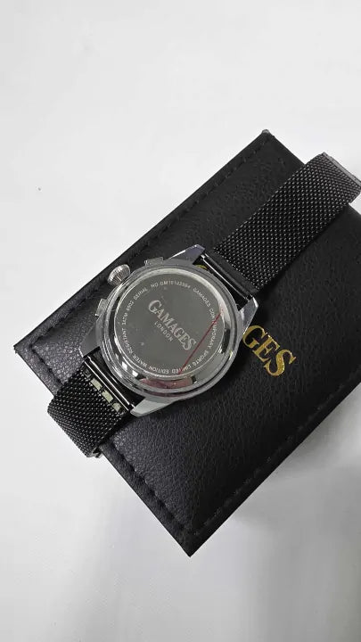 Boxed Gamages London Gents Automatic Wristwatch Size: -