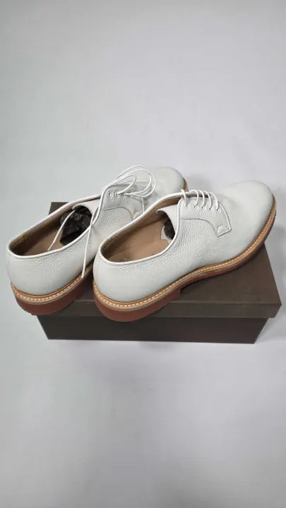 Church's White Leather Fulbeck Lace Up Derby Size: Uk 9.5