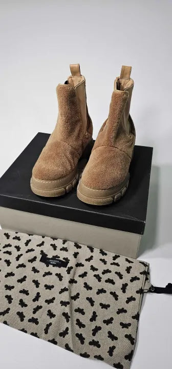 Weekend Max Mara-5796053406 001 - Camel-4-beige-muschio-beige Size: 4