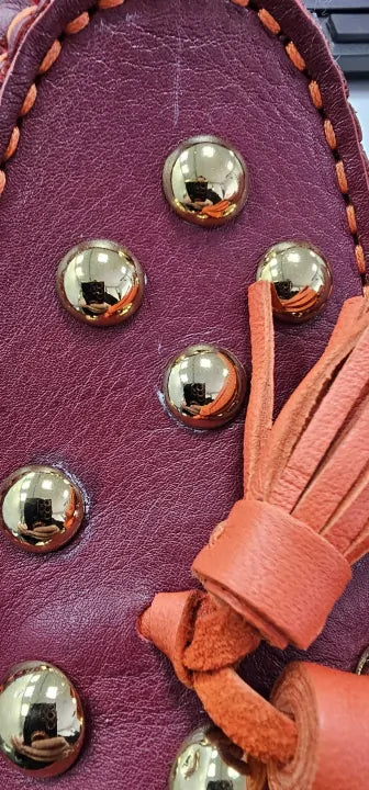 Max&co.-4524032703 Avenue Shocking Pink-38-pink-red Tassle Avenue Shoe-pink Size: 38