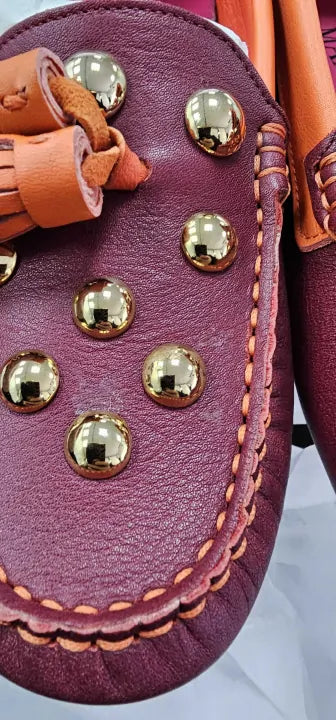 Max&co.-4524032703 Avenue Shocking Pink-35-pink-red Tassle Avenue Shoe-pink Size: 36