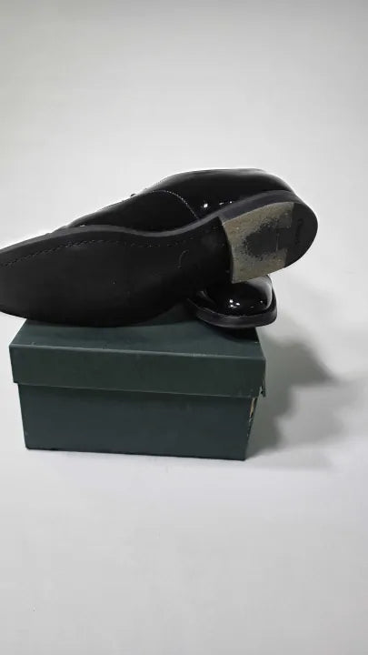 Church's - Black Consul Patent Flat Shoes - Black Size: Uk 6