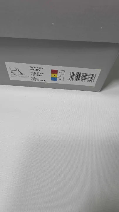 Bench - Black Leather Withy Ankle Boots - Black Size: Uk 8